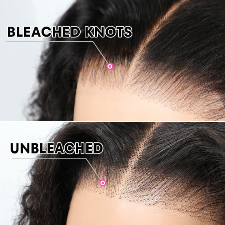 Glueless Straight 6x4.5/13x4 HD Lace Wig Pre Bleached Knots 180% Density Human Hair Wigs-Amanda Hair