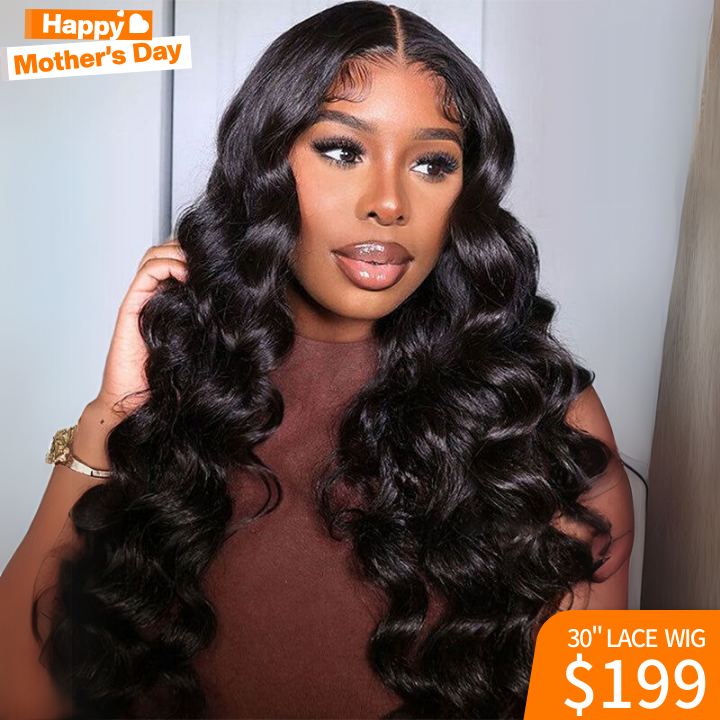 13 * 6 HD Lace Wigs Body Wave Brésilien Cheveux Humains Lace Front Wigs-Amanda Hair