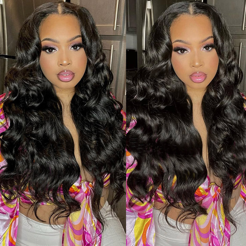 24H Fast Shipping 13×6 Glueless Lace Front Wig  Loose Wave Wig