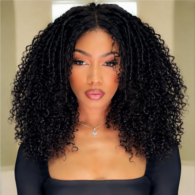 Pelucas de cabello humano con ondas corporales, sin pegamento, con encaje frontal transparente y resaltado rubio mezclado marrón para mujeres - Amanda Hair 