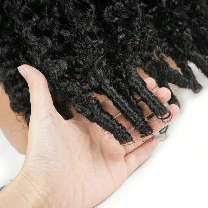 Amanda 300% Density 13x6 HD Lace Double Drawn Burmese Curly Glueless Wig
