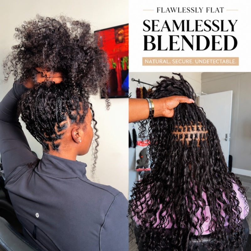 Burmese Curly Feather Crochet Human Hair for Miracle Knots Boho Braids