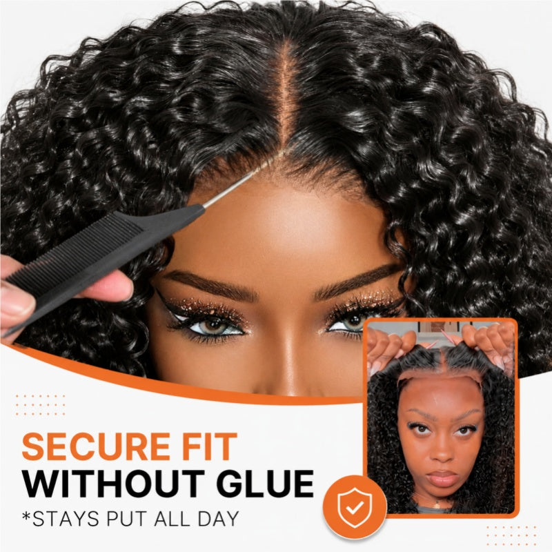$100 Off | Amanda Luxury 300% Density 7x5/13×6 HD Glueless Lace Kinky Curly Wig Flash Sale