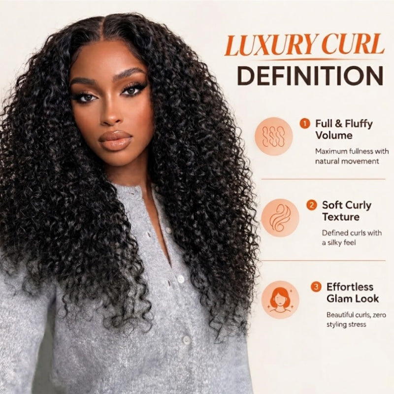 Amanda $199=30'' | Pre Everything Long Curly Hair 13x4 Full Lace Frontal Wig Thick Curly Hair Glueless Wigs Flash Sale