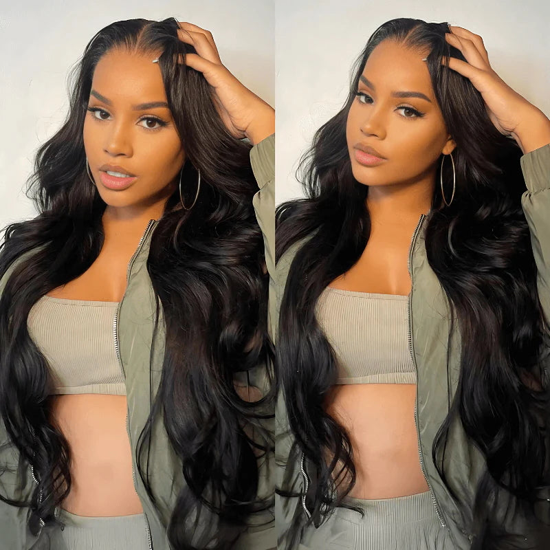 3 Wigs for $239 | 26" Body Wave 200% Density 13×6 Lace Front Wig + 22" Straight 6×4 Glueless Lace Wig + 20" kinky Curly Half Wig Flash Sale
