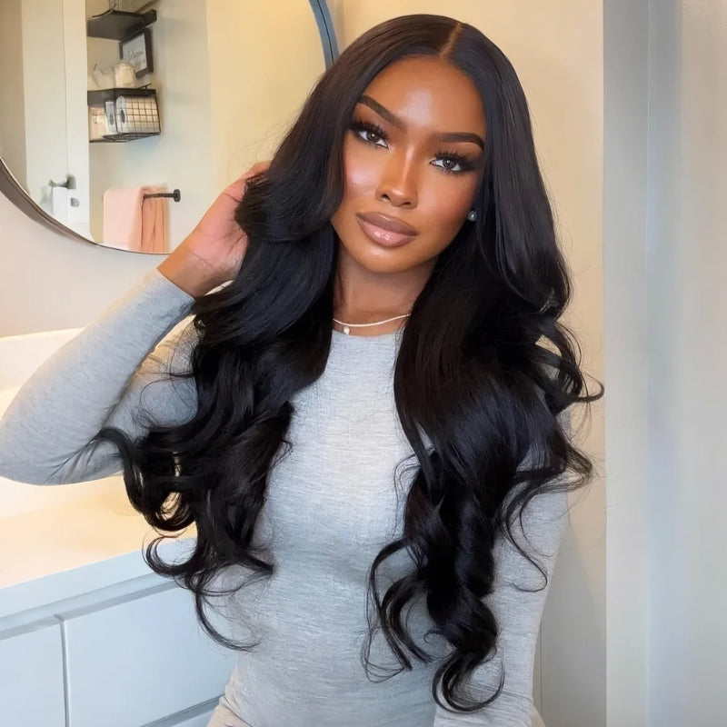 $119=28'' | 24H Fast Shipping Body Wave 13x6 Lace Front HD Transparent Lace Human Hair Wig Flash Sale