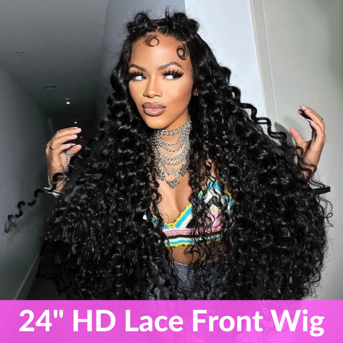 Caja misteriosa de Navidad | Valor de ganancia de $89 Peluca con frente de encaje de $189 a $299 Stock limitado