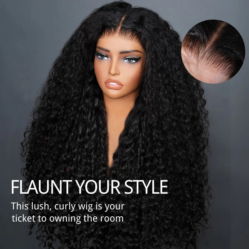 Bogo Flash Sale| Highlight Honey Blonde Mix Brown Loose Wave Glueless 7x5 HD Lace Wig + Pre Everything Long Curly Hair 13x4 Full Lace Frontal Wig