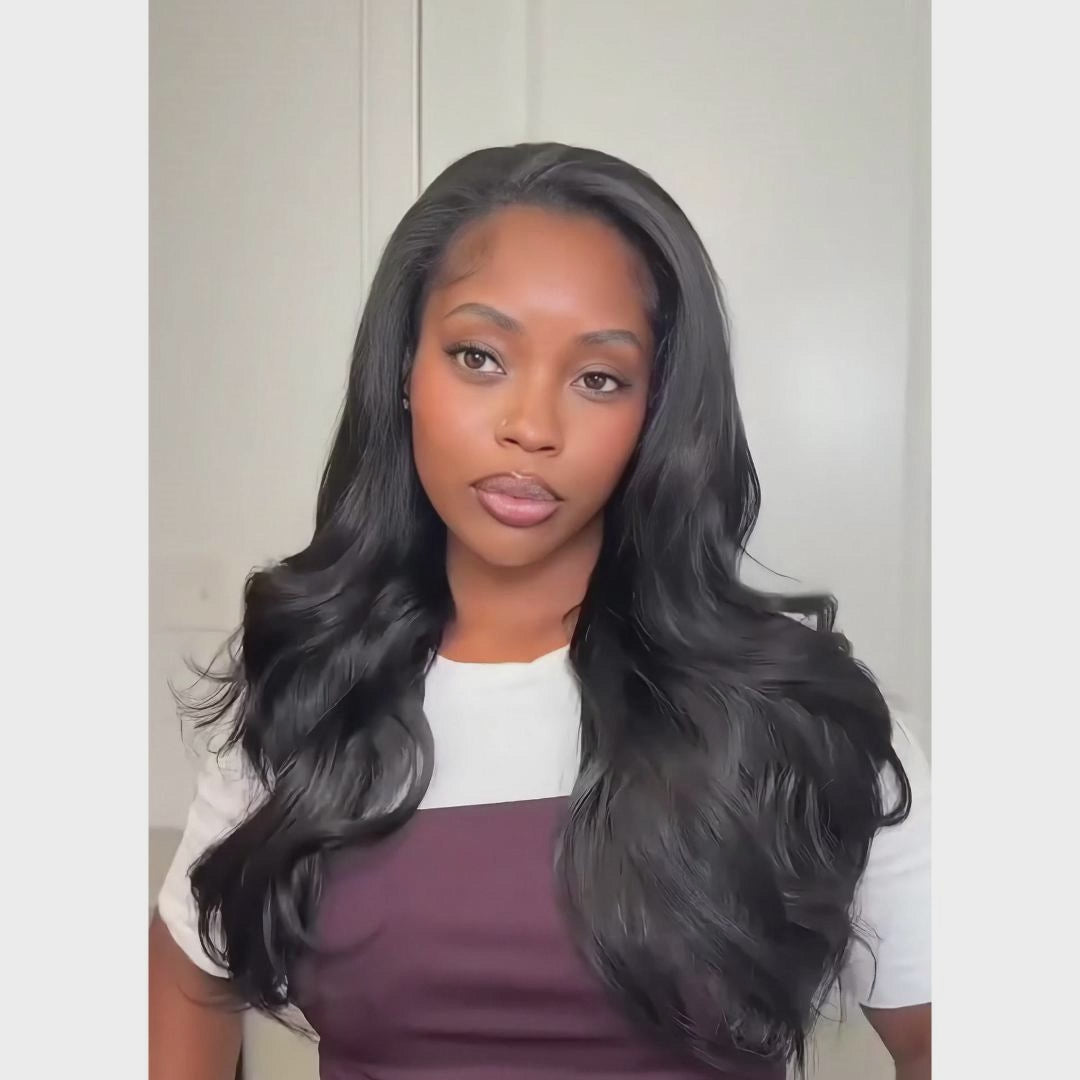 3-in-1 Put On & Go Half Wigs | Glueless Invisible Drawstring Beginner Friendly