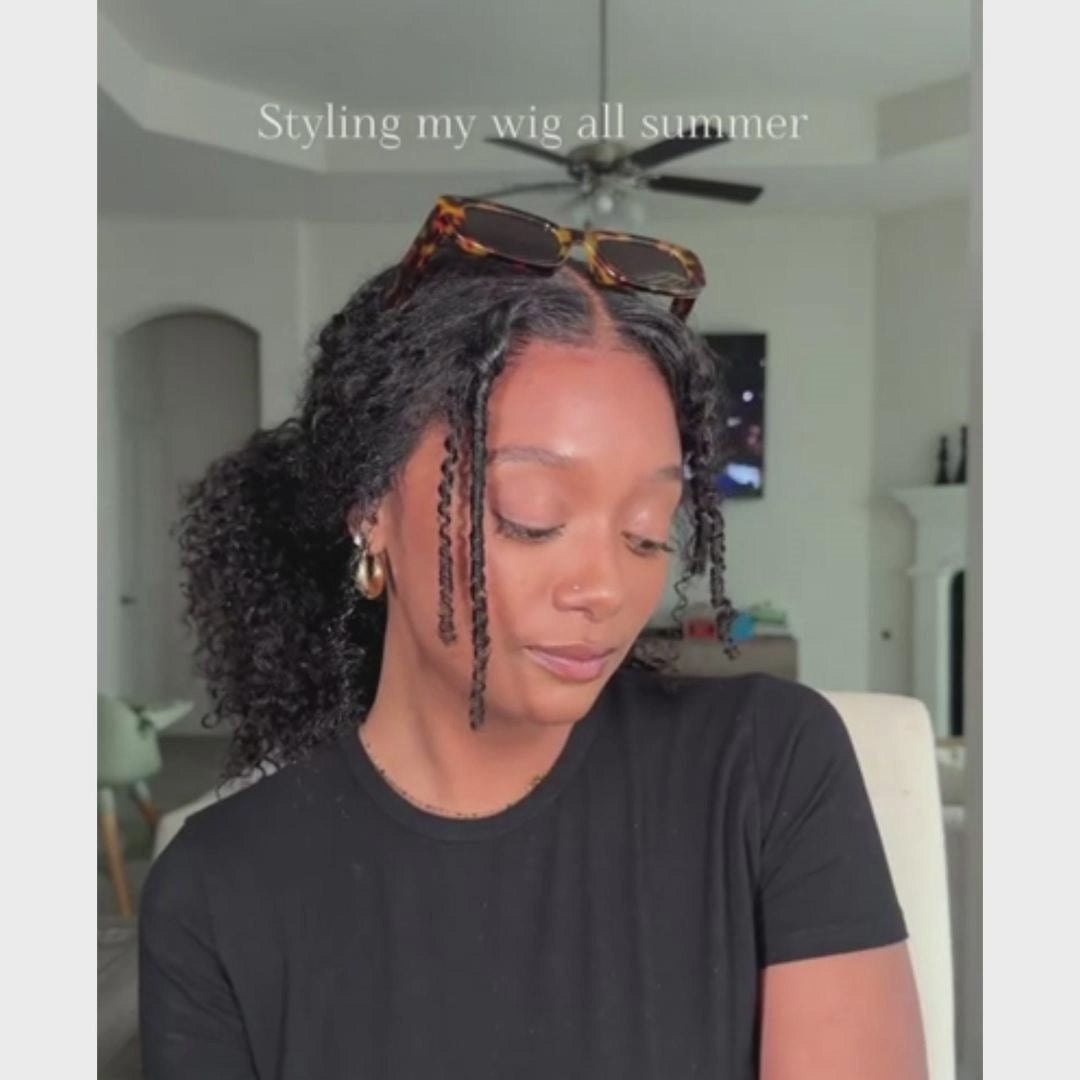 Flash Sale Amanda 20’‘=$139 | Glueless Bohemian Curly HD Lace Frontal Wig | Ready to Wear