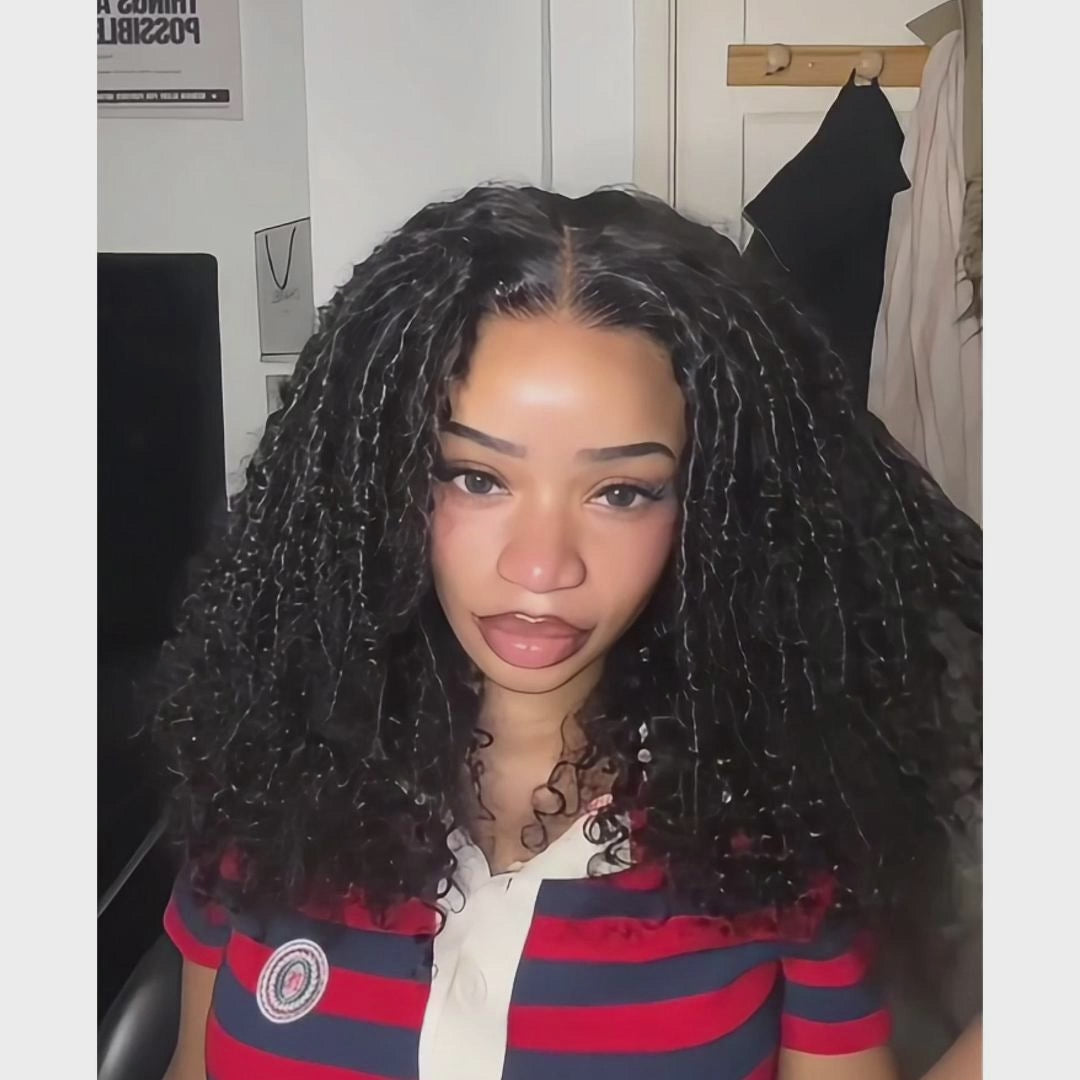 Flash Sale Amanda 20’‘=$139 | Glueless Bohemian Curly HD Lace Frontal Wig | Ready to Wear