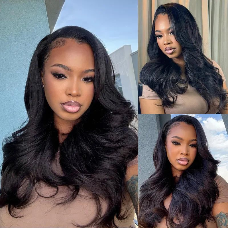 Yaki Loose Wave 7x5 / 13x6 Lace Front Wig Glueless 200% Density Human Hair Pre Everthing - Amanda Hair