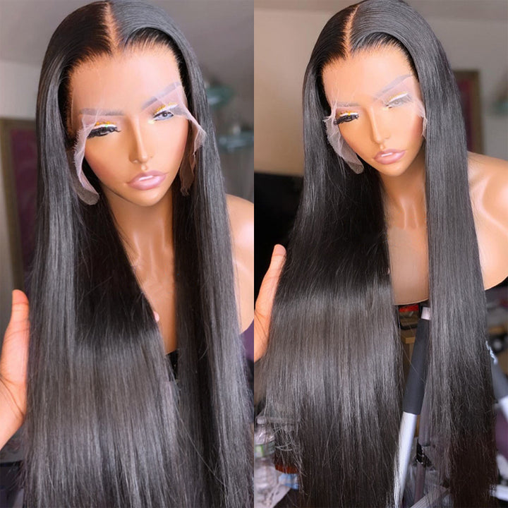 Vente Flash ：Long Hair Straight 13*4/4*4 Lace Front Wigs - Amanda Hair 