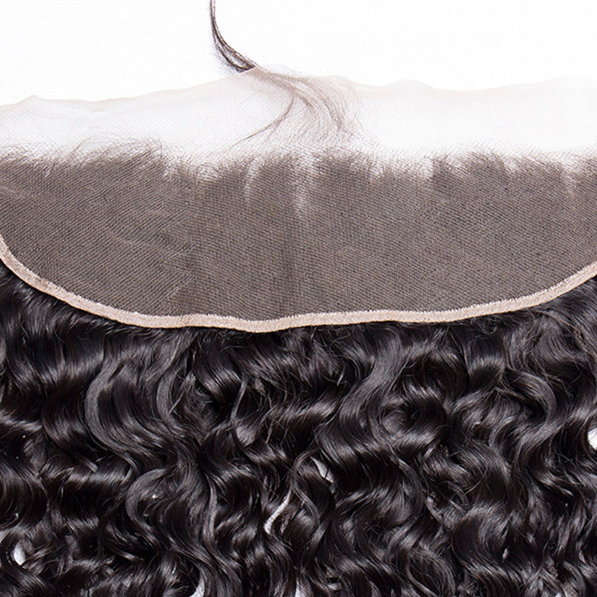 Amanda Water Wave Weave 13*4 Lace Frontal 100% Remi Human Hair