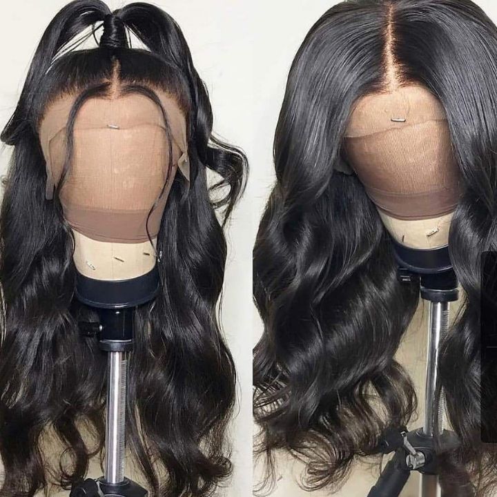 Preplucked Brazilian Body Wave Hairstyles 360 Lace Front Wigs-Amanda Hair