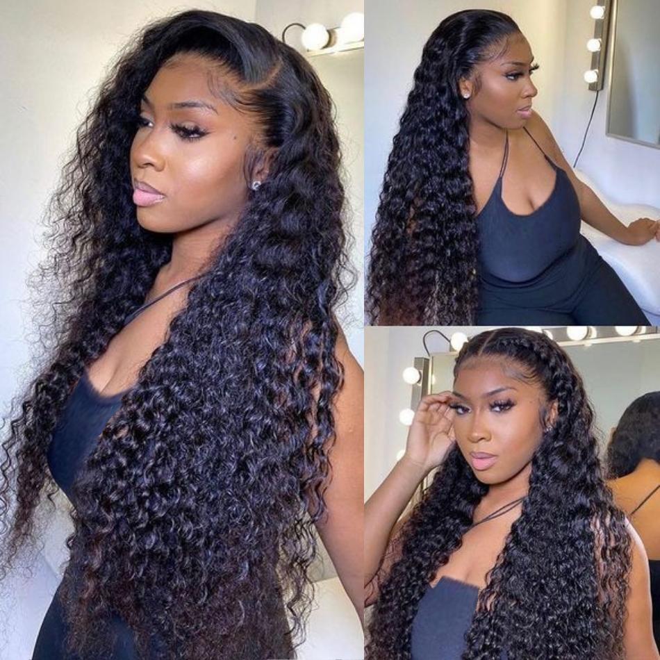Long Curly Hair 13*4 HD Lace Frontal Wig