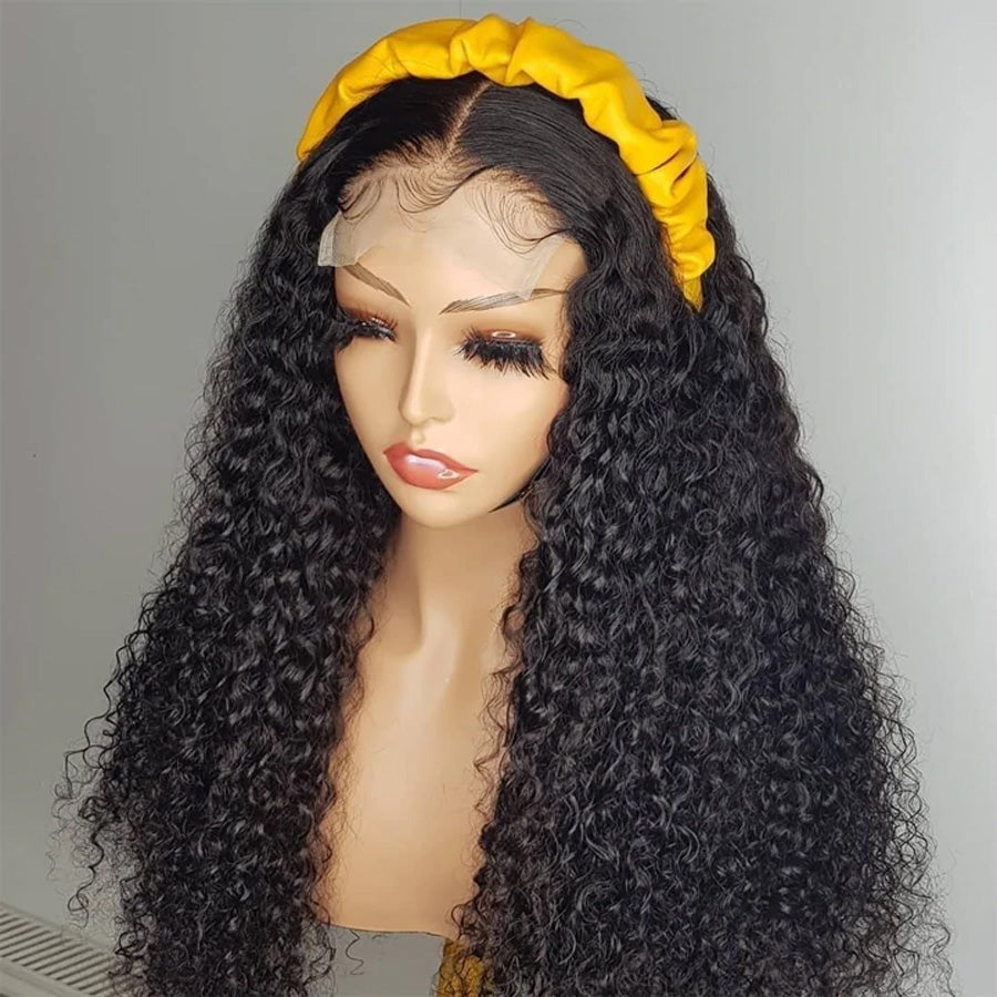 5x5 HD Lace Closure Long Curly Hair Wig