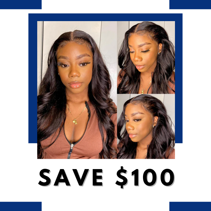 Flash Sale: Body Wave HD Transparent Lace Wigs, Super Affordable Price!