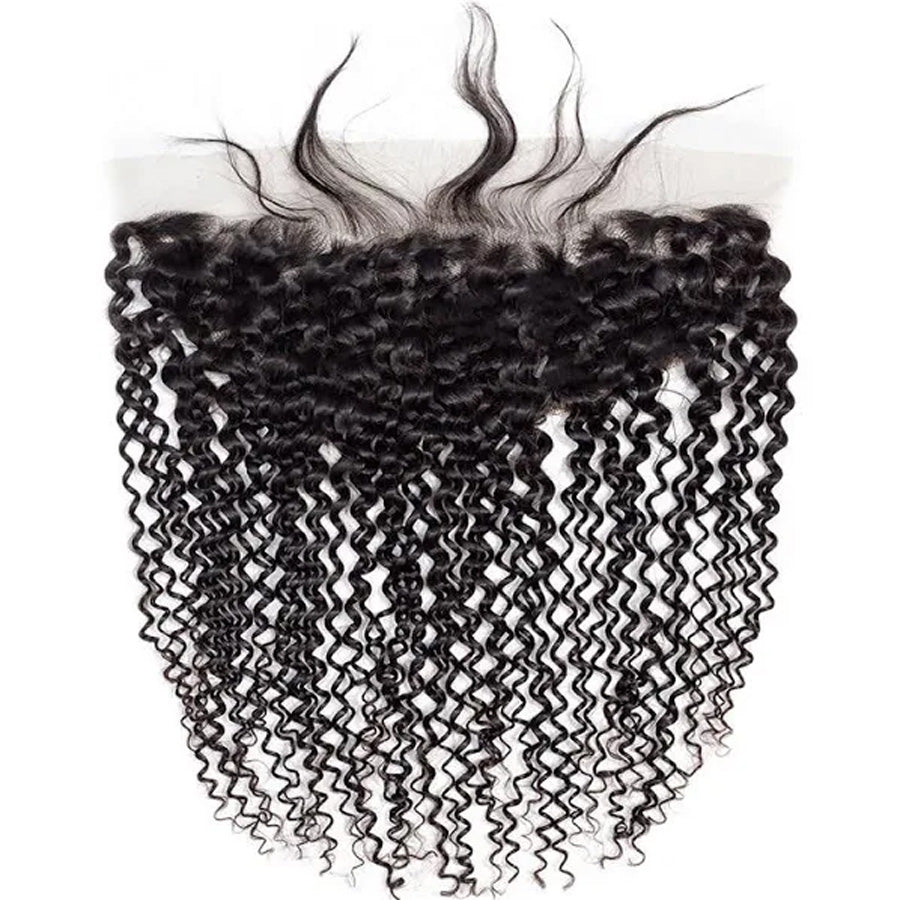 Amanda Kinky Curly 13*4 Lace Frontal 100% Remi Human Hair