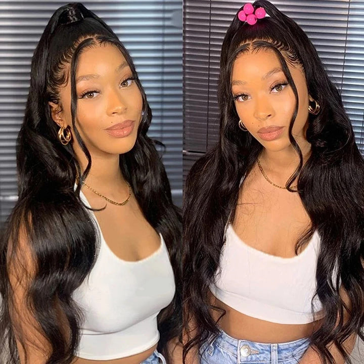 Body Wave 13x4 Transparent Lace Frontal Wig