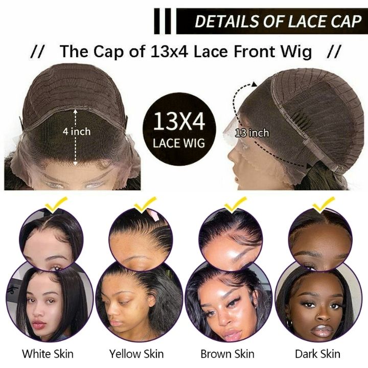 Flash Sale : Glueless Brown Mix Black Loose Wave Closure C Part Lace Colord Wig with Bangs-Amanda Hair