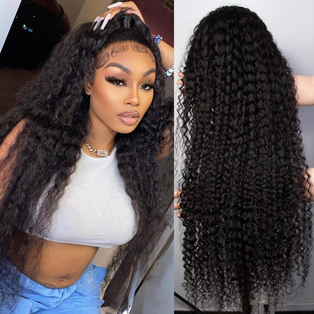 Long Curly Wig 13*4 HD Lace Frontal Wig