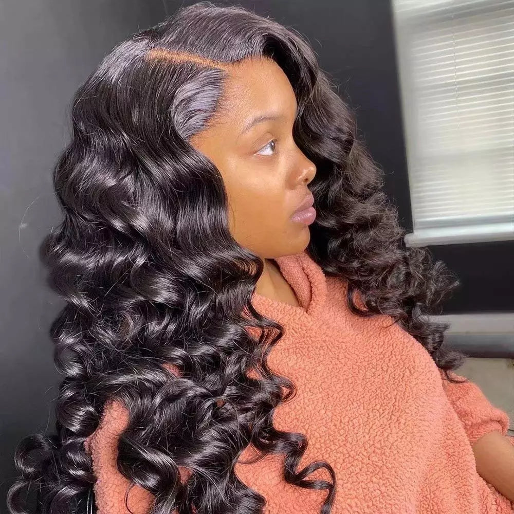 Amanda Hd-Lace-Frontal-Wig-13x6-Loose-Deep-Wave-Frontal-Wig-30Inch-Transparent-Lace-Wigs-Preplucked-Hairline