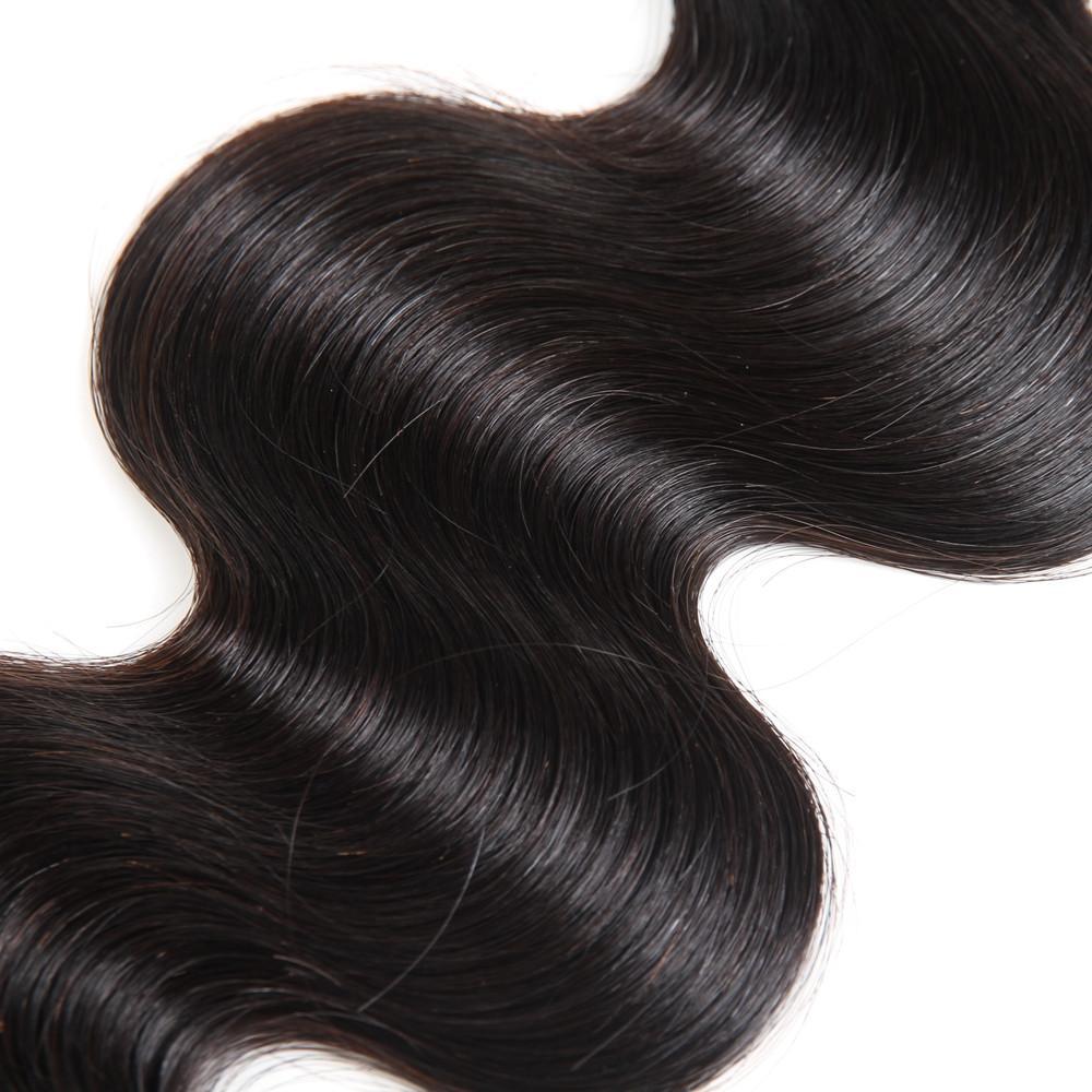 Amanda Hair Malaysian Body Wave 4 Bundles With 13*4 Lace Frontal 10A Grade 100% Human Remy Hair