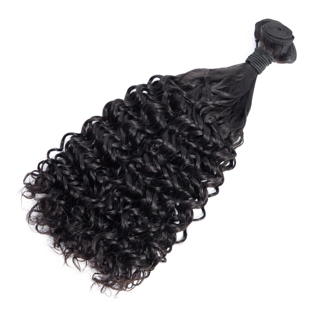 Bundles de cheveux humains de haute qualité Bonne épaisseur Fumi Hair Deep Wave Curly Super Double Drawn Hair Bundles de cheveux humains vierges - Amanda Hair