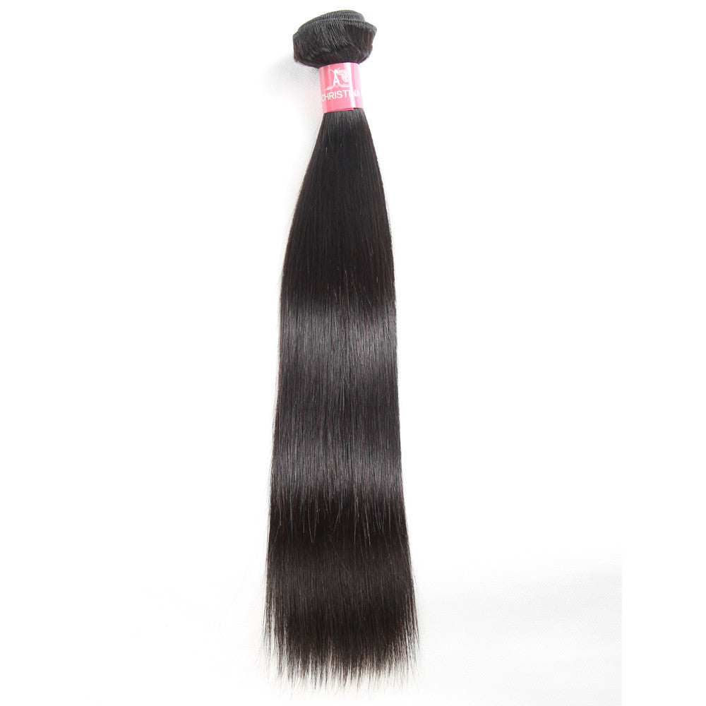 10A Straight Hair Bundle 100% Human Virgin Hair No Tangles - Amanda Hair