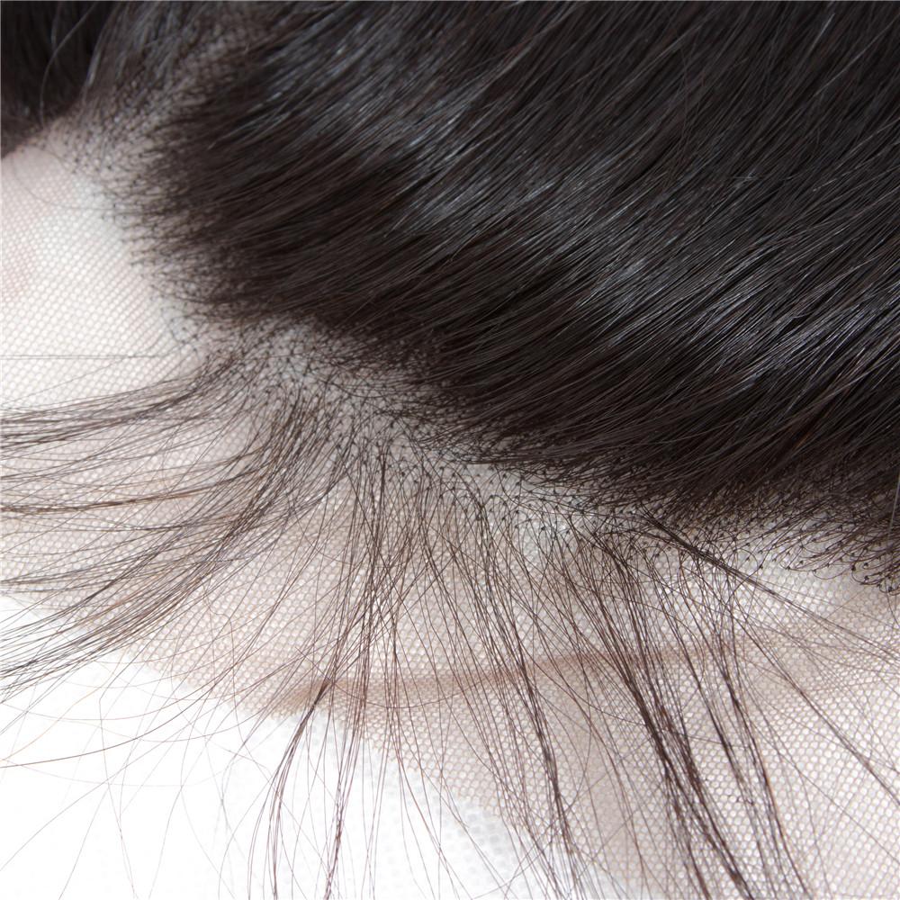 Brazilian Body Wave 4 Bundles With 13*4 Lace Frontal 9A Grade 100% Unprocessed Human Hair - Amanda Hair