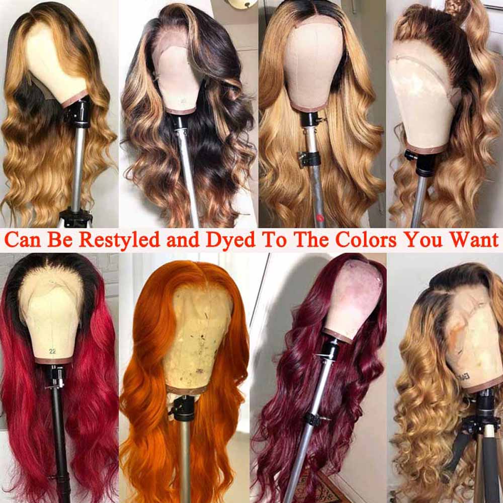 4x4 Lace Closure Wig Body Wave Wig Pre Plucked Glueless wig