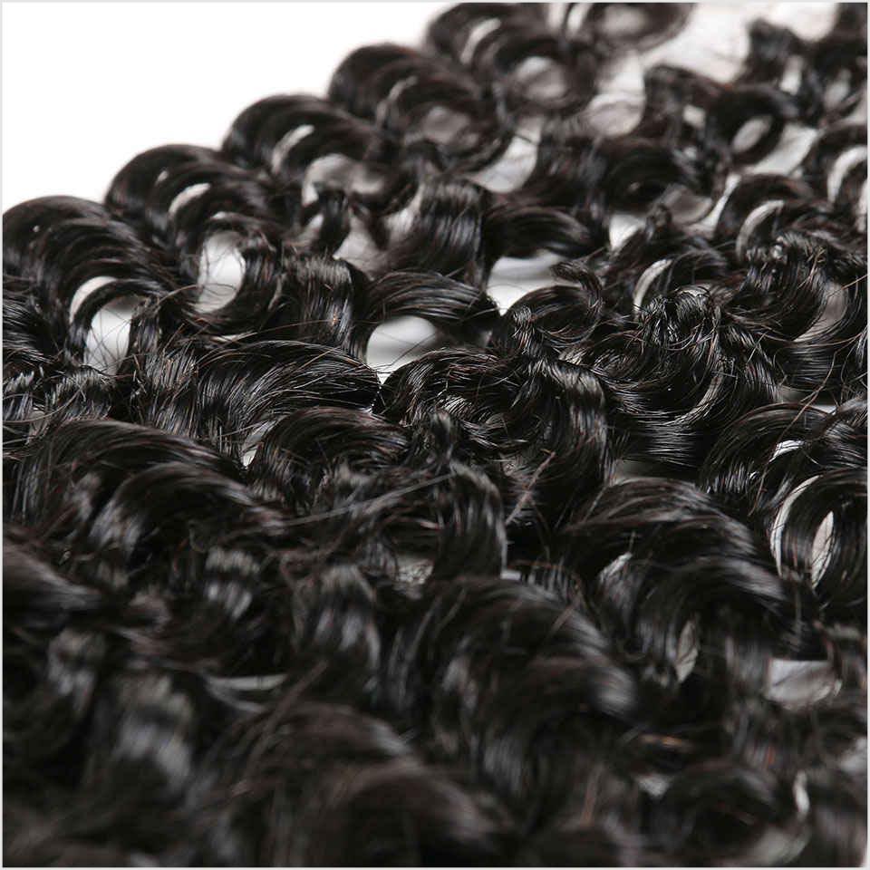 Afro Kinky Curly 5*5 Transparent Undetectable Lace Closure Invisible Knots Human Hair 100% Remi Human Hair - Amanda Hair