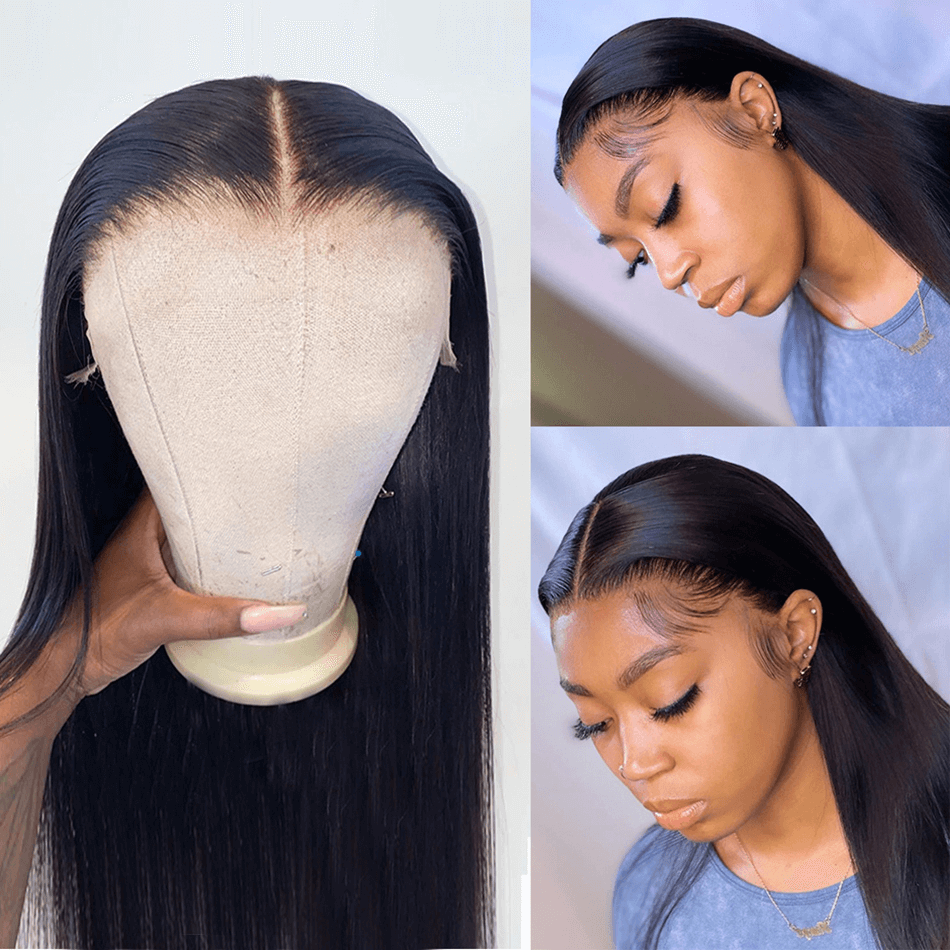 Long Straight Hair 13*4/4*4/T Part Lace Front Wigs 