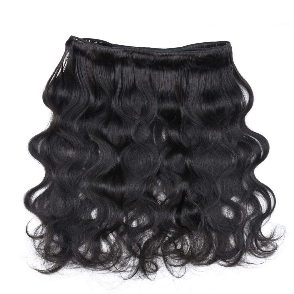 Brazilian Hair 9A Body Wave 3 Bundles With 13*4 Lace Frontal 100% Unprocessed Human Hair - Amanda Hair